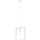 Luster na lanku ARIES 1xE27/15W/230V buk/biela