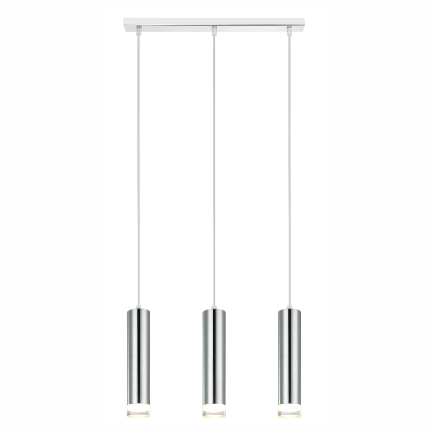 Luster na lanku ARMIN 3xGU10/10W/230V lesklý chróm