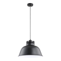 Luster na lanku ARRIZO 1xE27/15W/230V čierna