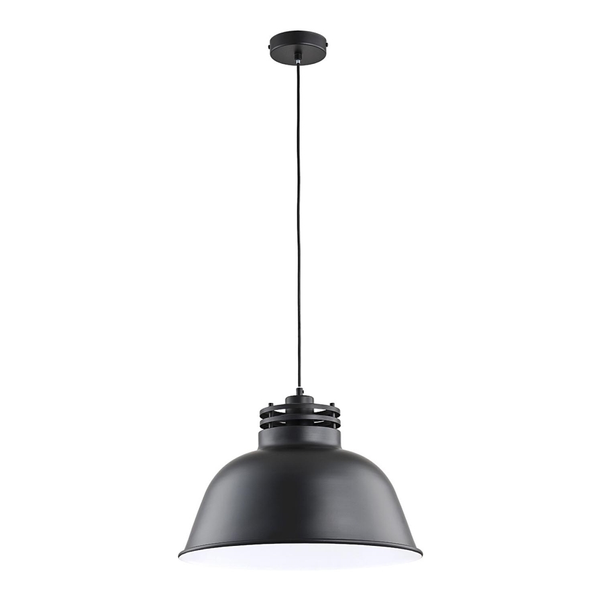 Luster na lanku ARRIZO 1xE27/15W/230V čierna