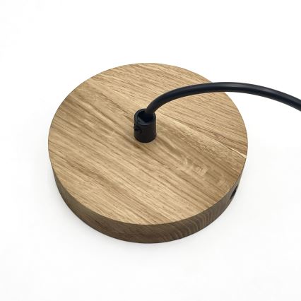 Luster na lanku ASTA 1xE27/60W/230V pr. 28 cm dub