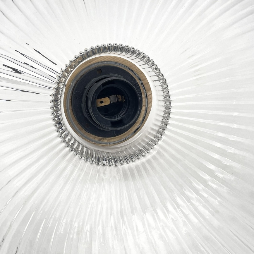 Luster na lanku ASTA 1xE27/60W/230V pr. 28 cm dub