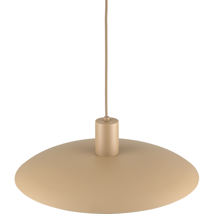 Luster na lanku ASTRA 1xE27/15W/230V pr. 41 cm béžová