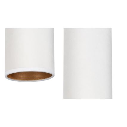 Luster na lanku AVALO 2xE27/60W/230V pavúk biela/medená