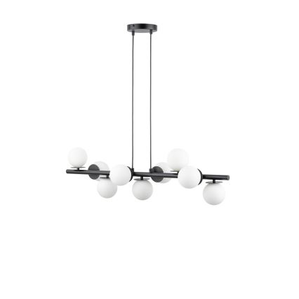 Luster na lanku AVOLA 9xG9/12W/230V čierna