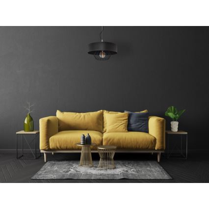 Luster na lanku BABILON 1xE27/15W/230V