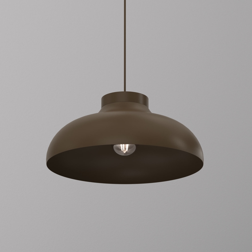 Luster na lanku BASCA 1xE27/15W/230V hnedá