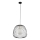 Luster na lanku BELL 1xG9/12W/230V pr. 33 cm čierna/zlatá