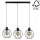 Luster na lanku BERIS 3xE27/60W/230V dub – FSC certifikované