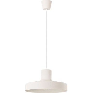 Luster na lanku BILO 1xE27/15W/230V pr. 35 cm krémová