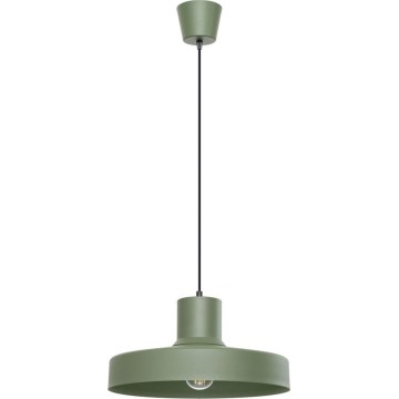 Luster na lanku BILO 1xE27/15W/230V pr. 35 cm zelená