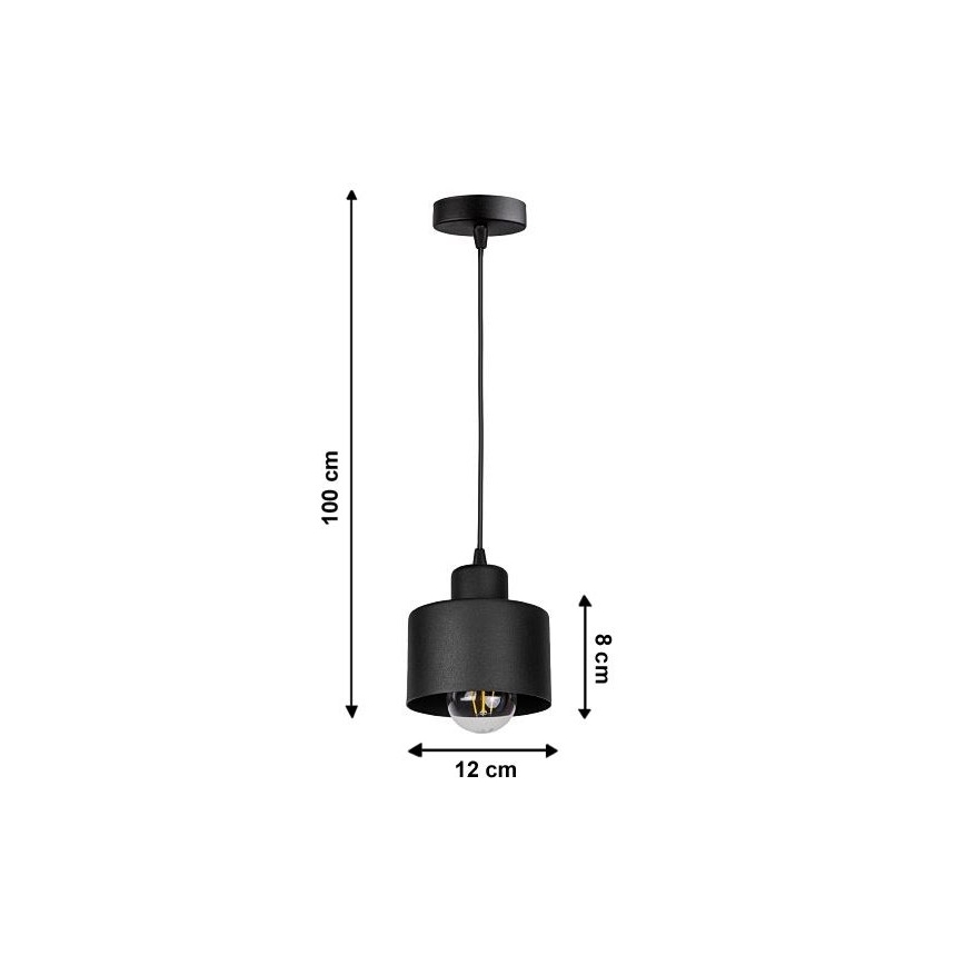 Luster na lanku BODO 1xE27/60W/230V