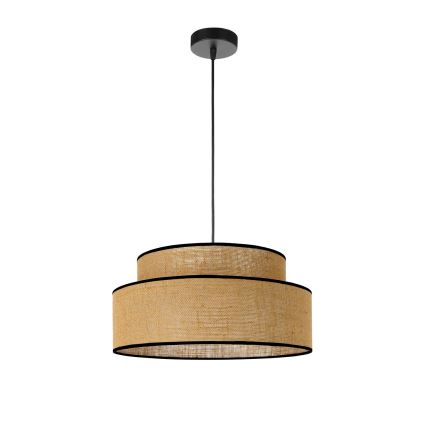 Luster na lanku BOHO 1xE27/60W/230V béžová