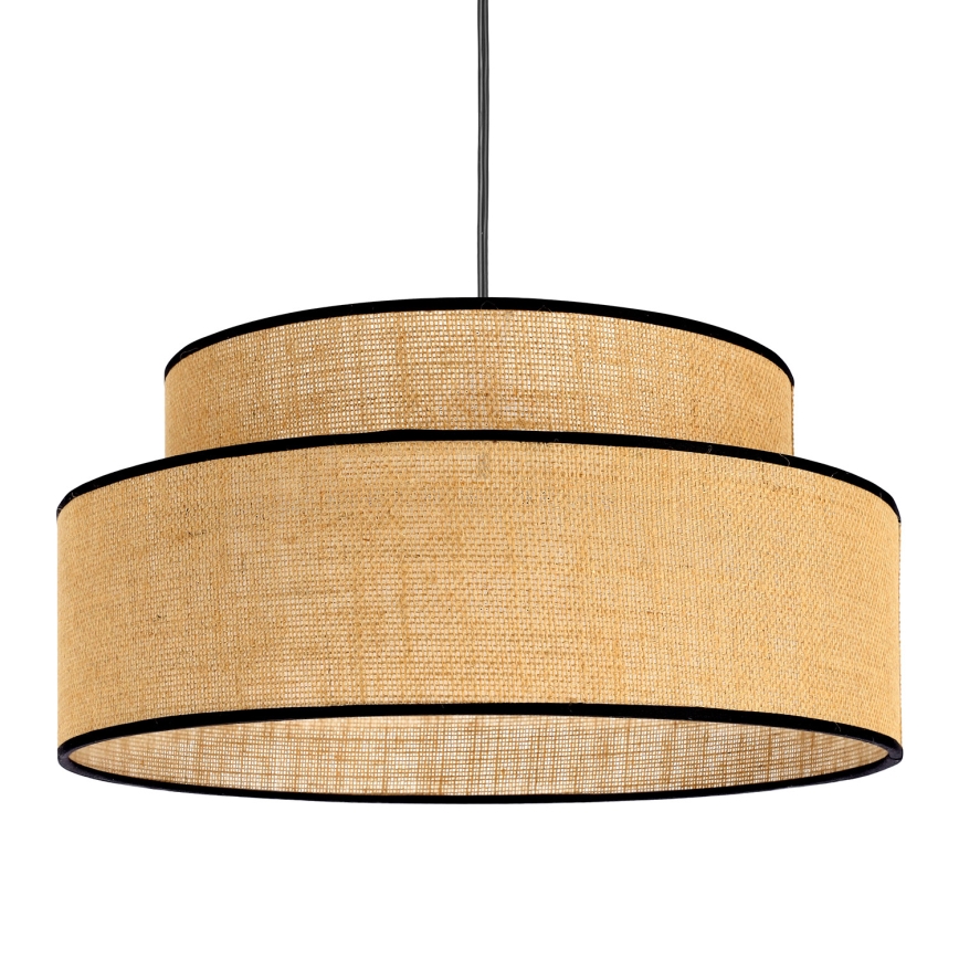 Luster na lanku BOHO 1xE27/60W/230V béžová