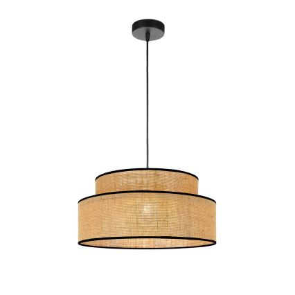 Luster na lanku BOHO 1xE27/60W/230V béžová