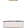 Luster na lanku BOHO 2xE27/40W/230V dub