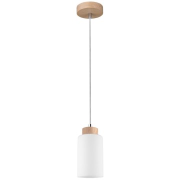 Luster na lanku BOSCO 1xE27/60W/230V dub