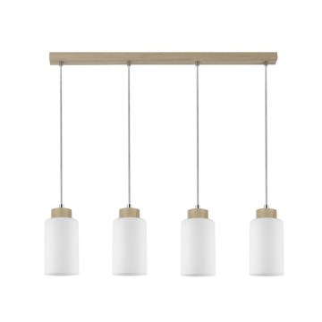 Luster na lanku BOSCO 4xE27/60W/230V breza