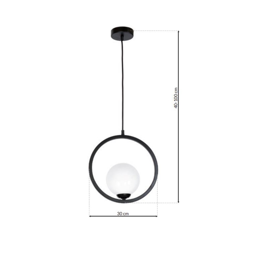 Luster na lanku BOSTON 1xE14/40W/230V