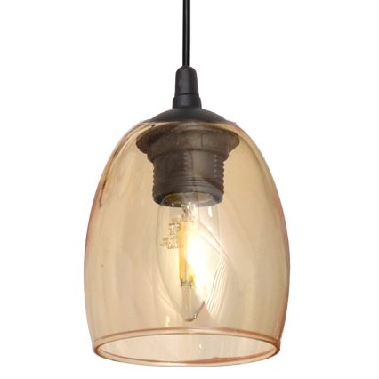 Luster na lanku BRILLANT 1xE27/15W/230V béžová