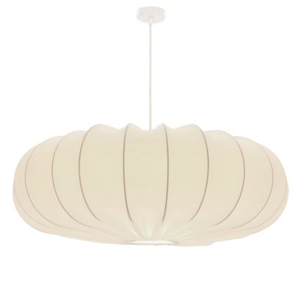 Luster na lanku CAFEE 1xE27/40W/230V pr. 66 cm biela