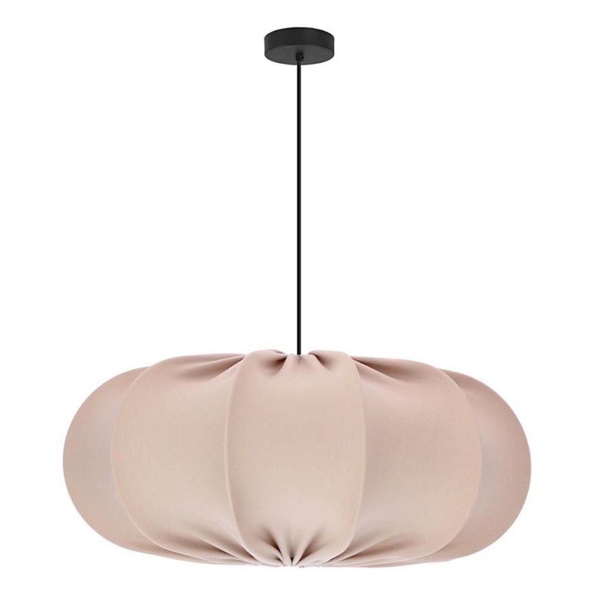 Luster na lanku CAFEE 1xE27/40W/230V, priemer 52 cm, béžový