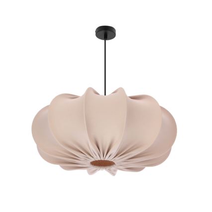 Luster na lanku CAFEE 1xE27/40W/230V, priemer 52 cm, béžový