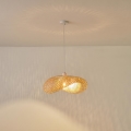 Luster na lanku CALYPSO 1xE27/15W/230V bambus