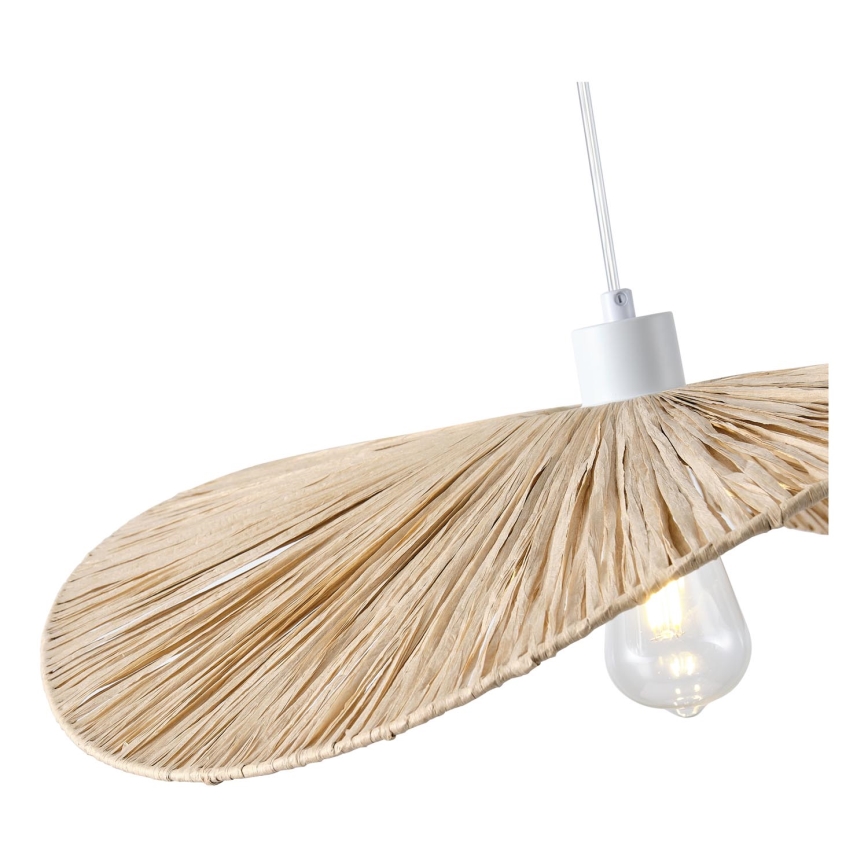 Luster na lanku CALYPSO 1xE27/15W/230V pr. 55 cm bambus