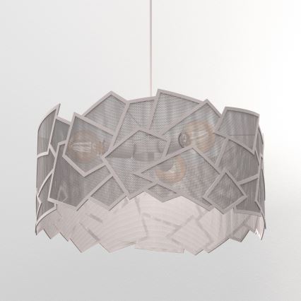 Luster na lanku CAMO 3xE27/15W/230V béžový