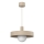 Luster na lanku CANAN 1xE27/15W/230V priemer 40 cm béžový