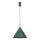 Luster na lanku CAPITAL 1xGX53/15W/230V priemer 32 cm zelený