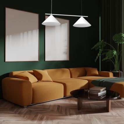 Luster na lanku CAPITAL 2xGX53/15W/230V biela