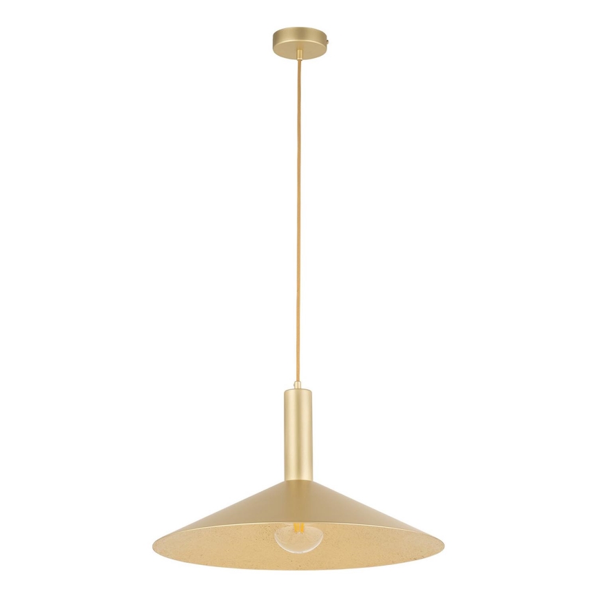 Luster na lanku CAPRI 1xE27/15W/230V pr. 50 cm zlatá