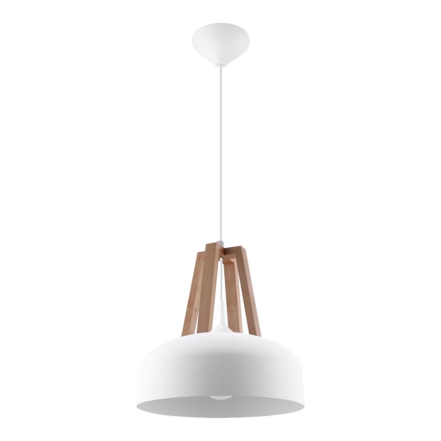 Luster na lanku CASCO 1xE27/60W/230V pr. 30 cm breza
