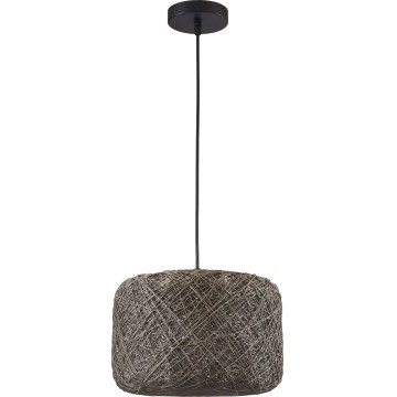 Luster na lanku CLEA 1xE27/20W/230V, priemer 30 cm, antracit