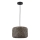 Luster na lanku CLEA 1xE27/20W/230V, priemer 30 cm, antracit