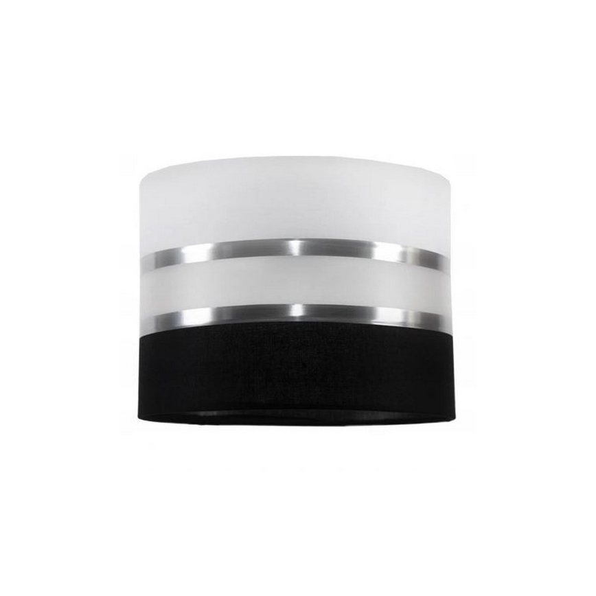 Luster na lanku CORAL 3xE27/60W/230V čiernobiela