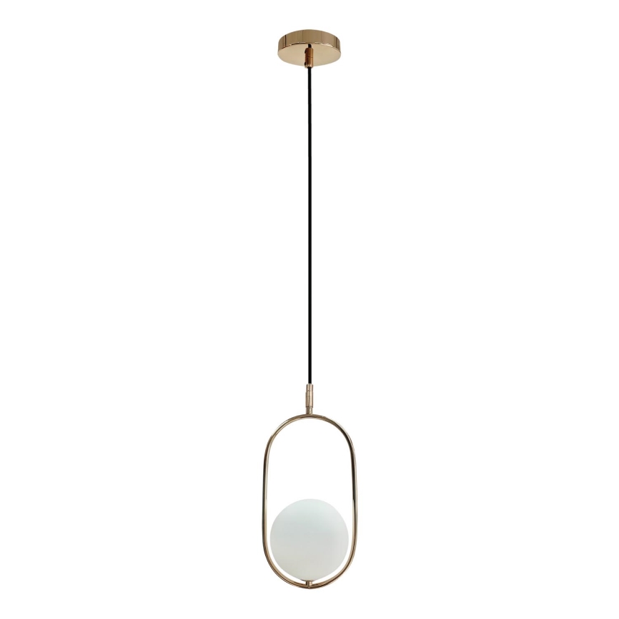 Luster na lanku CORDEL 1xG9/28W/230V zlatá