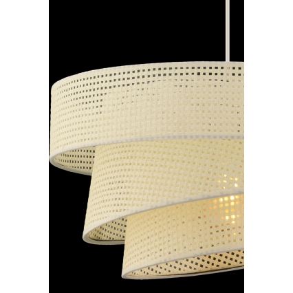 Luster na lanku COUPER 1xE27/60W/230V biela