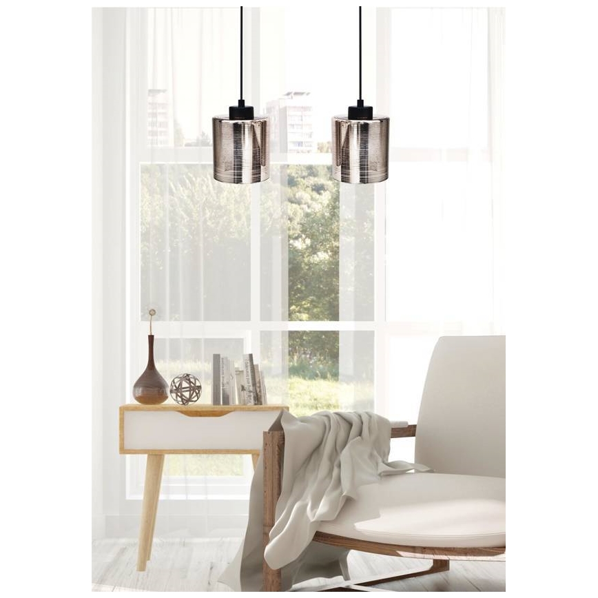 Luster na lanku COX 2xE27/60W/230V