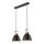 Luster na lanku DANIELLE 2xE27/60W/230V buk