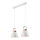Luster na lanku DANIELLE 2xE27/60W/230V buk