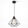 Luster na lanku DIAMOND 1xE27/60W/230V 30 cm