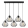 Luster na lanku DIAMOND 5xE27/100W/230V