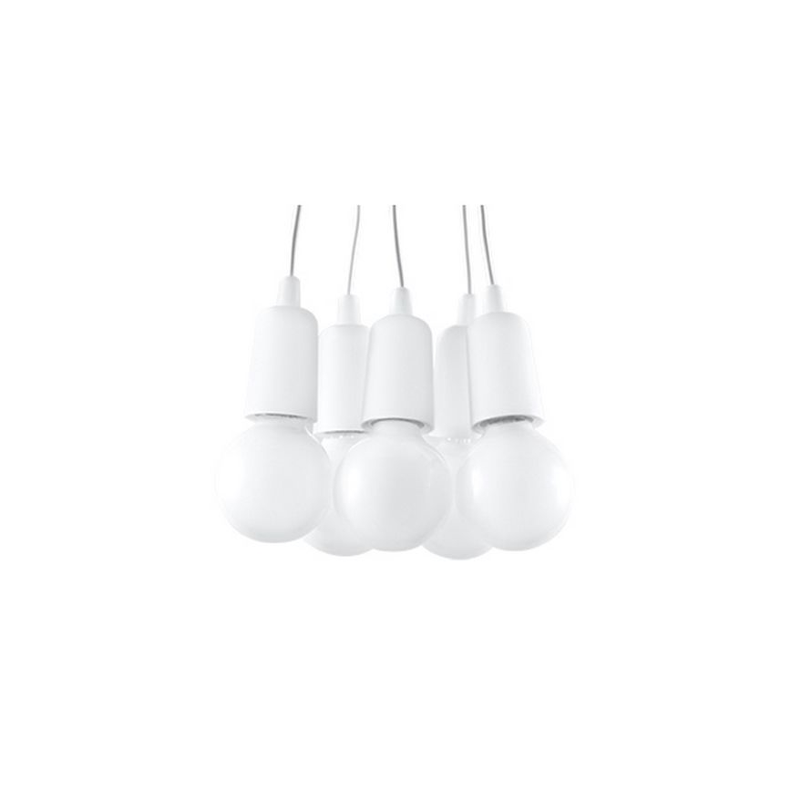 Luster na lanku DIEGO 5xE27/60W/230V