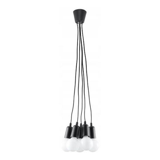 Luster na lanku DIEGO 5xE27/60W/230V