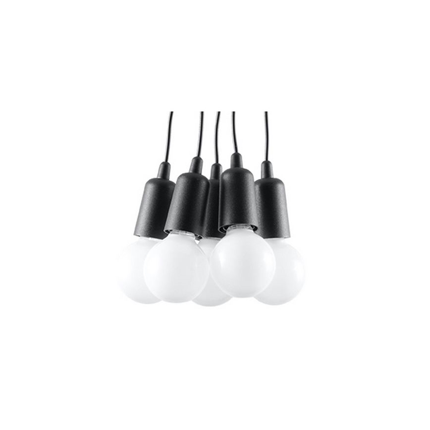 Luster na lanku DIEGO 5xE27/60W/230V