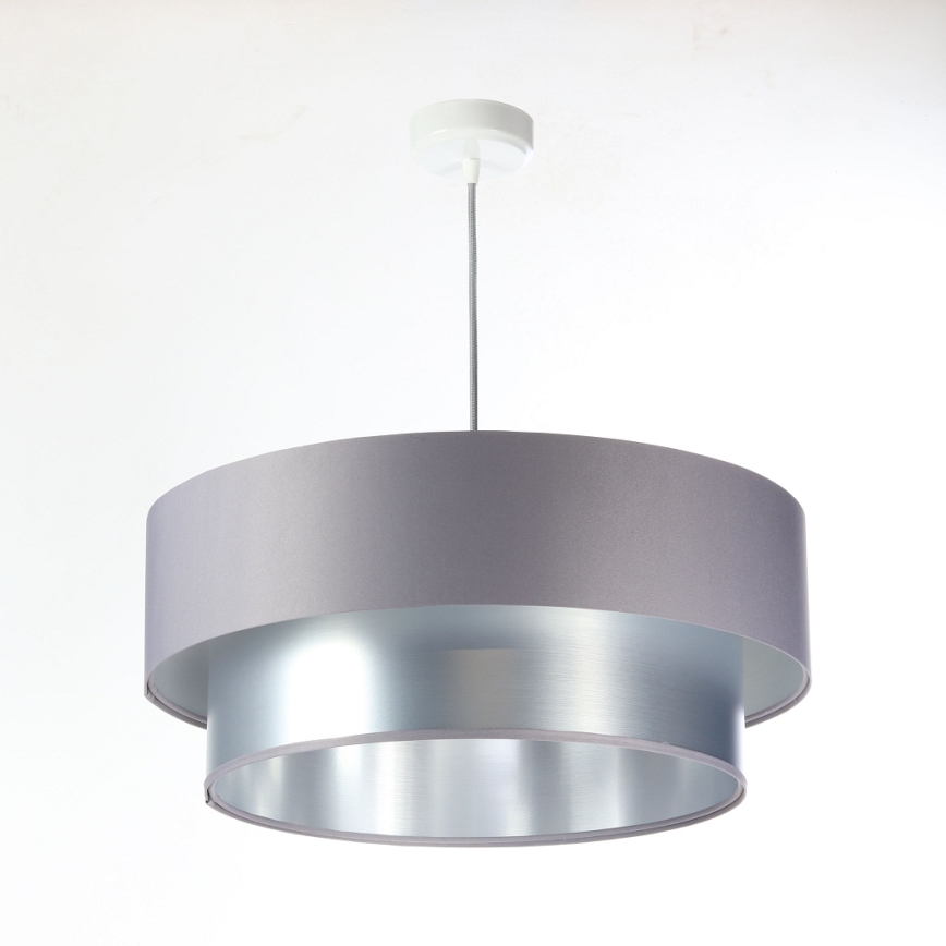 Luster na lanku DUO 1xE27/60W/230V