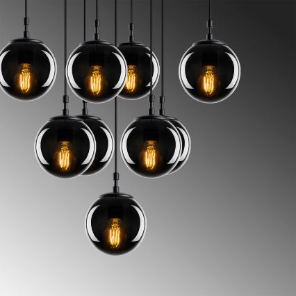 Luster na lanku EFE 9xE27/40W/230V